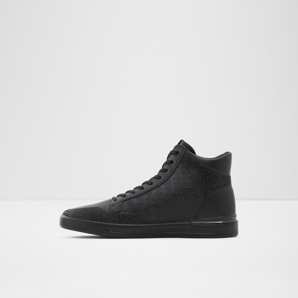 Black Aldo Sauerbergg High Top - Cup Sole Sneakers | 25KRFSYWN