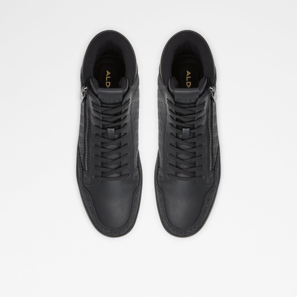 Black Aldo Sauerbergg High Top - Cup Sole Sneakers | 25KRFSYWN