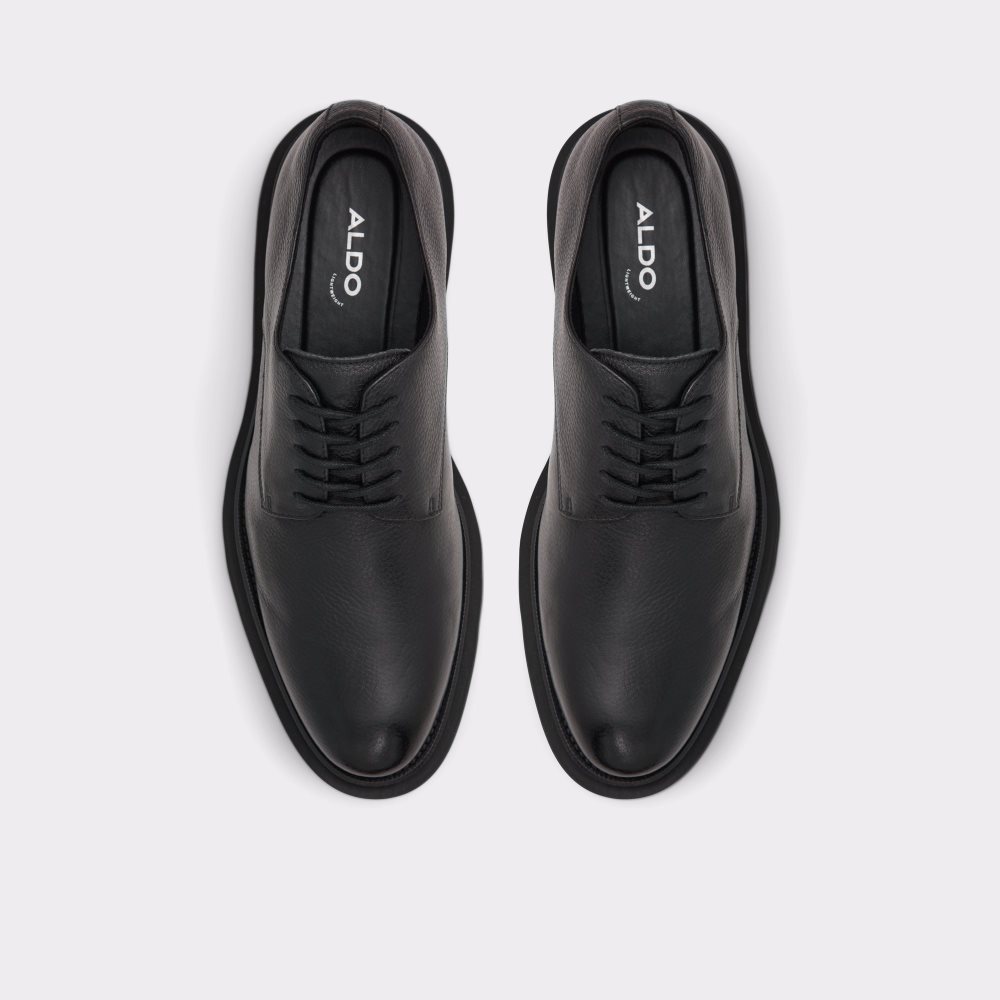 Black Aldo Sergei - Lug Sole Oxfords Shoes | 41ACULSHY