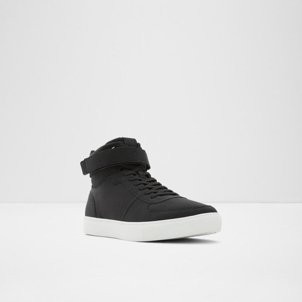 Black Aldo Sethen High Top Sneakers | 89MFPBTXK