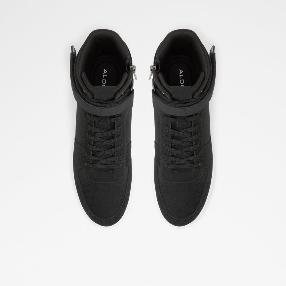 Black Aldo Sethen High Top Sneakers | 89MFPBTXK