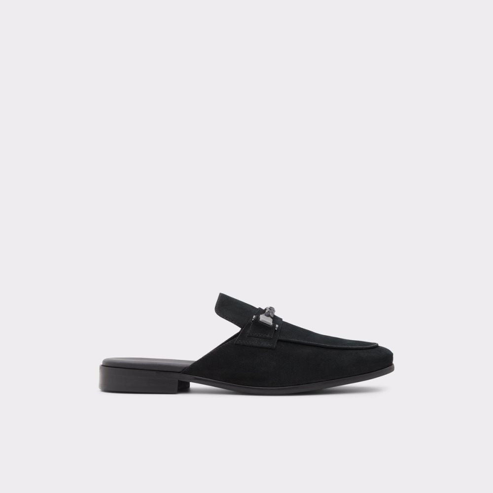 Black Aldo Sevilind Mule Loafers | 91CQGRSFD