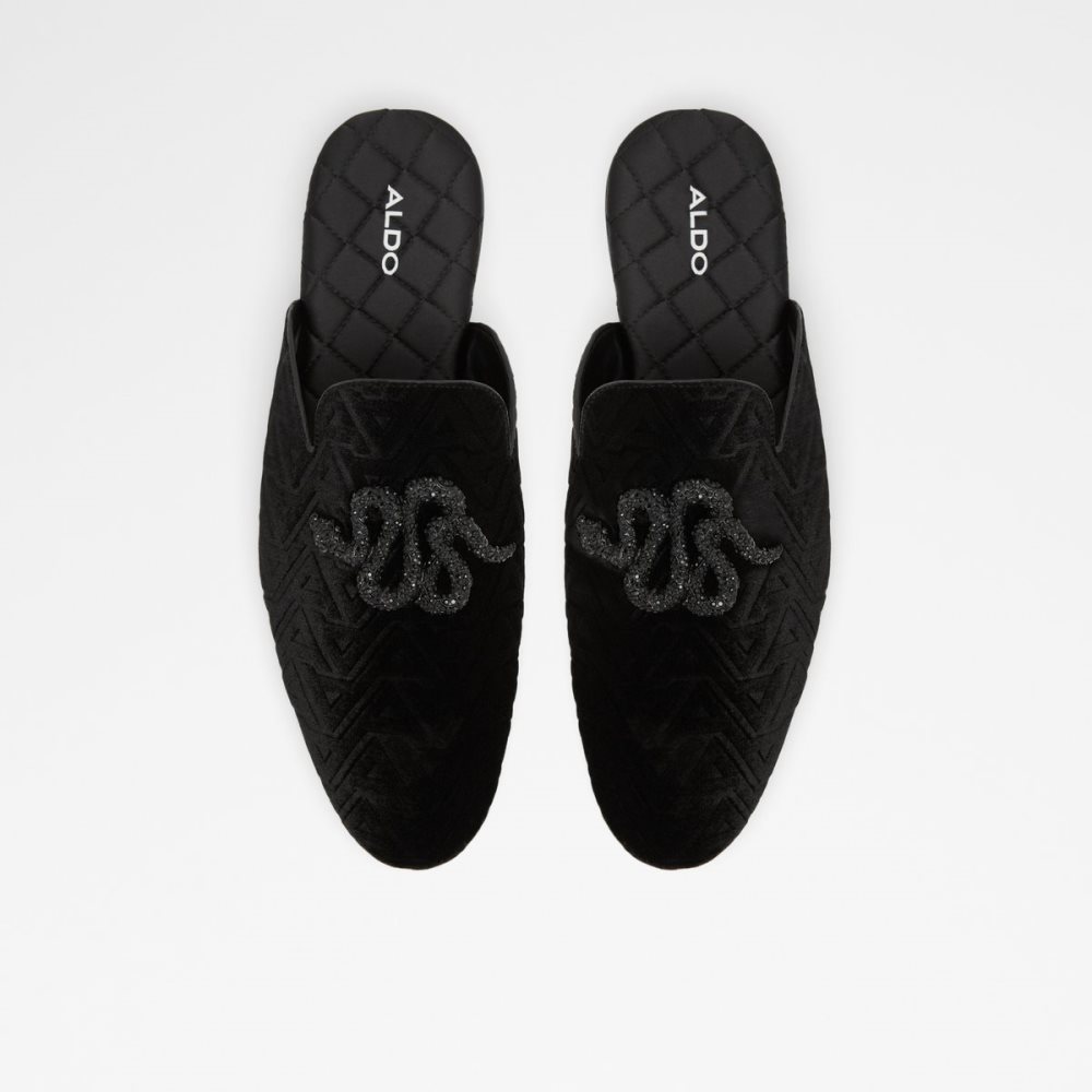 Black Aldo Squamo Loafers | 92LYOZCFB