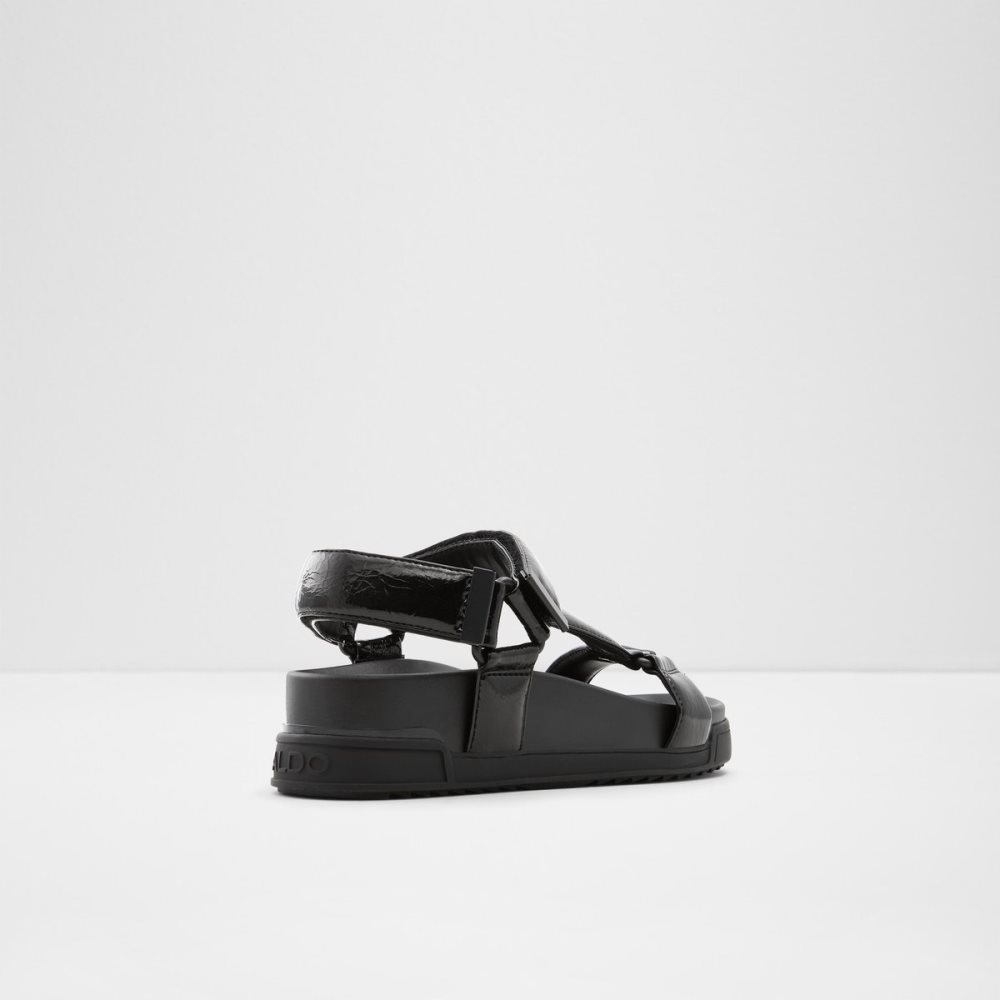 Black Aldo Talana Slide Sandal Sandals | 03GOVPCYR