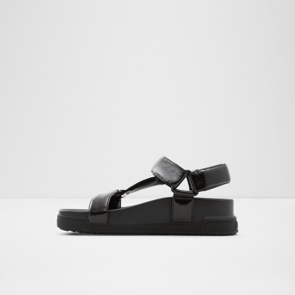 Black Aldo Talana Slide Sandal Sandals | 03GOVPCYR