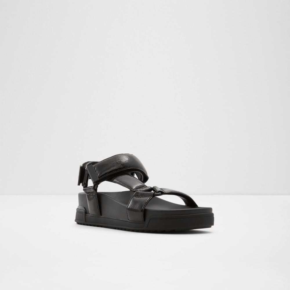 Black Aldo Talana Slide Sandal Sandals | 03GOVPCYR