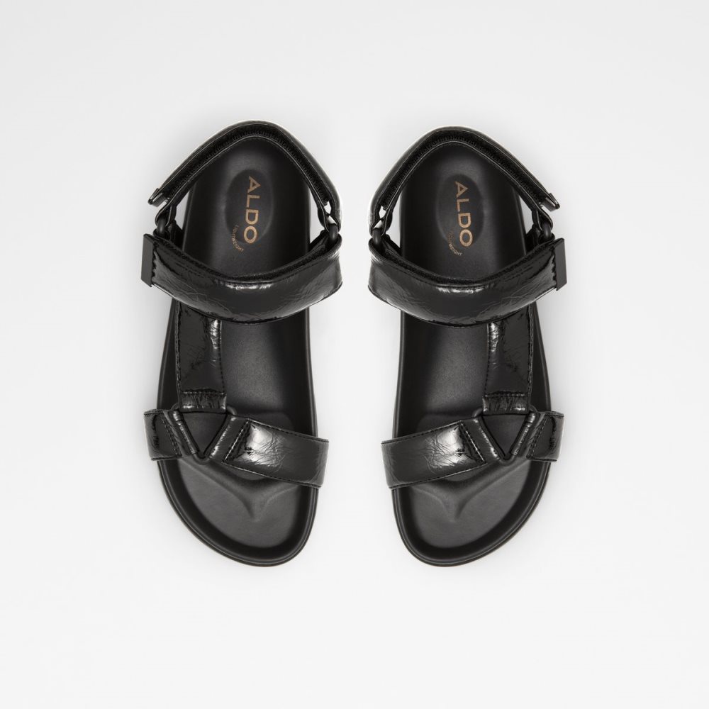 Black Aldo Talana Slide Sandal Sandals | 03GOVPCYR