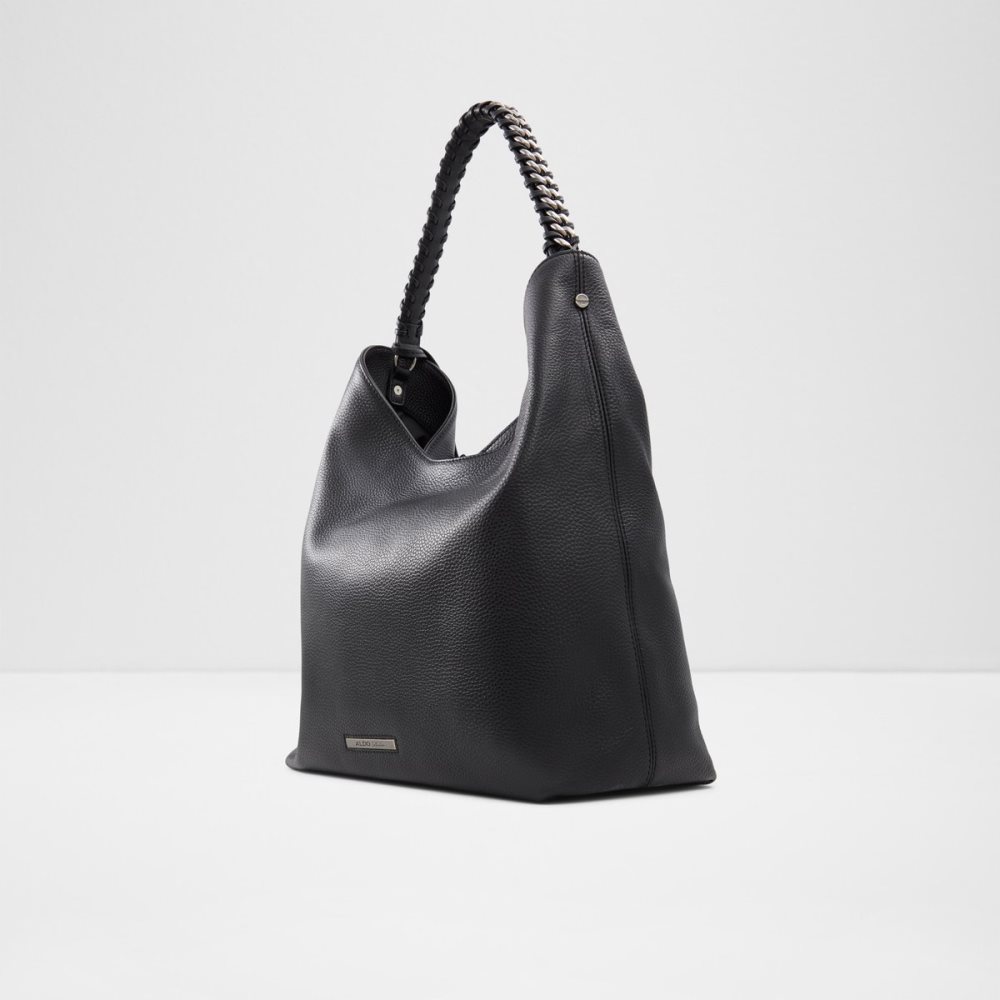 Black Aldo Thelia Hobo Work Bag | 09IHTABSX