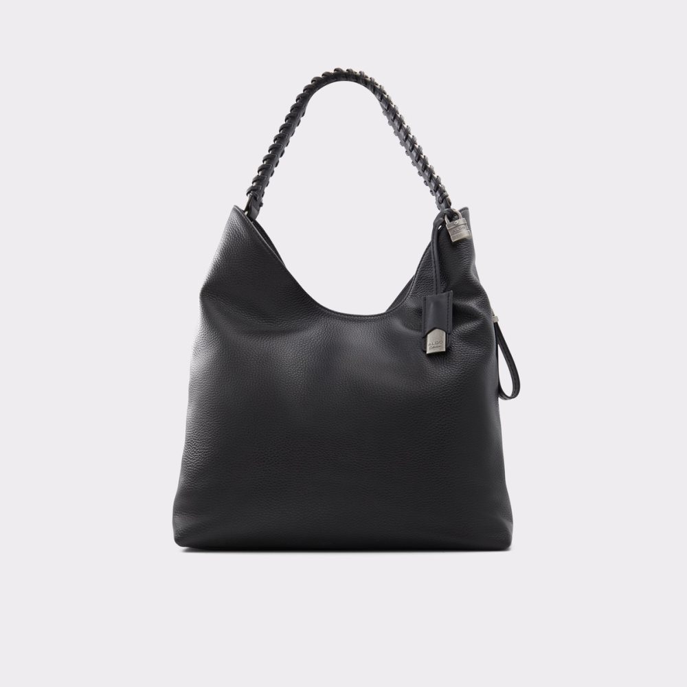 Black Aldo Thelia Hobo Work Bag | 09IHTABSX