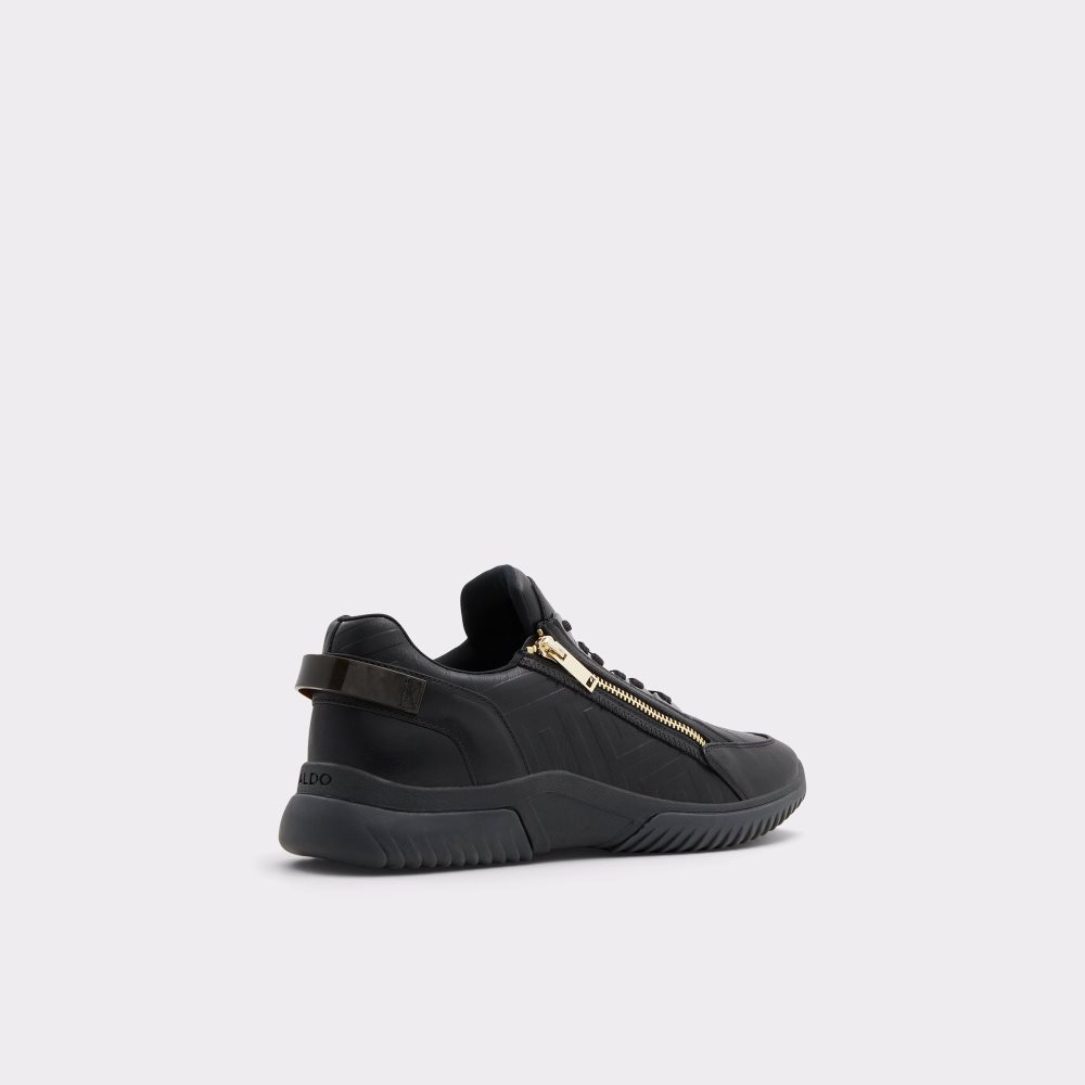 Black Aldo Thompson Low Top Sneakers | 49QGMBHTR