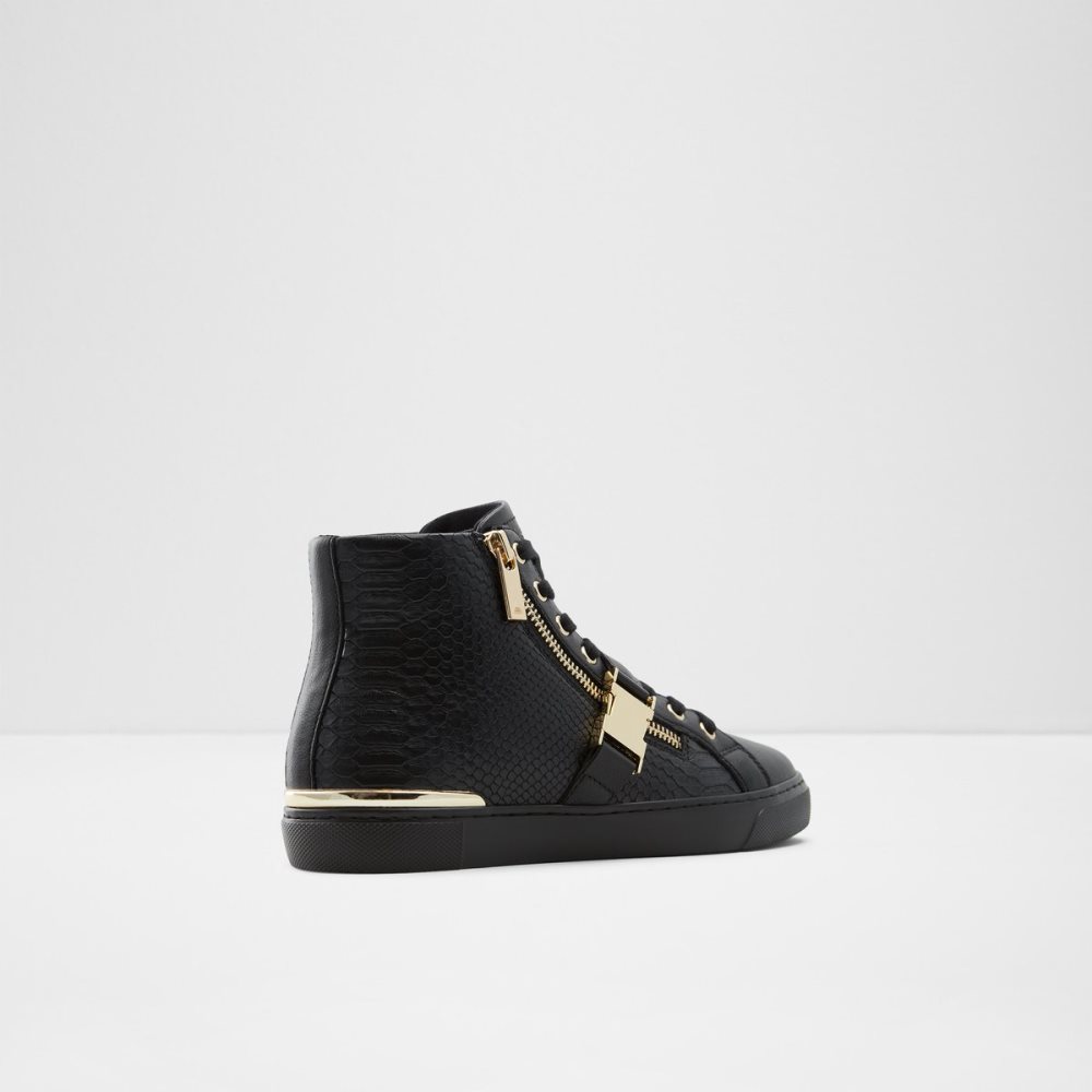 Black Aldo Tiagatori High Top - Cup Sole Sneakers | 48TPWLNSR