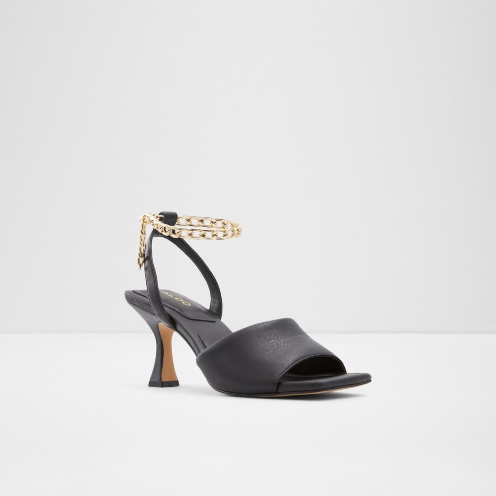 Black Aldo Tokyo High Sandal - Stiletto Heels | 82TKQSRYL