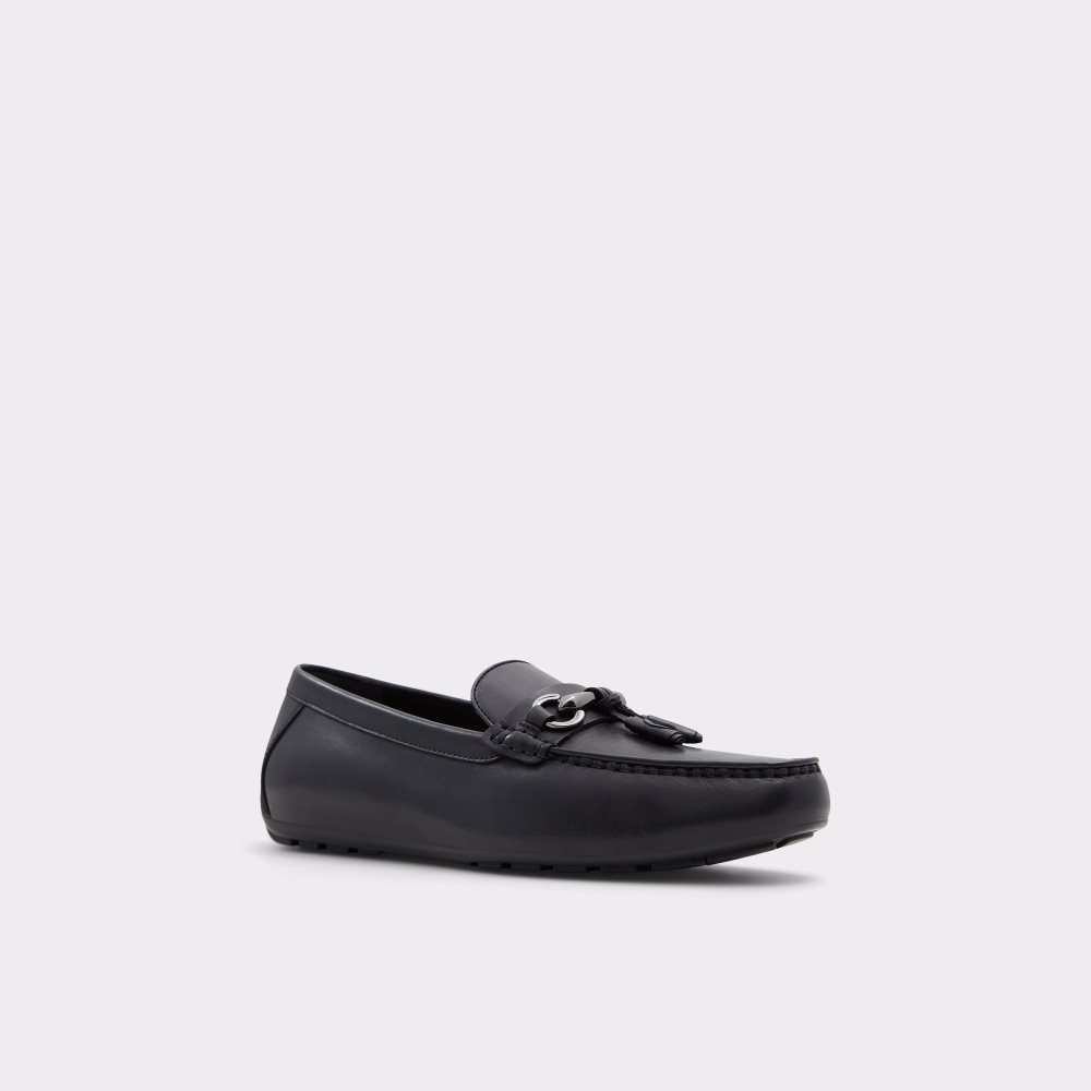 Black Aldo Victorflex Driving Loafers | 10BRDTXSC