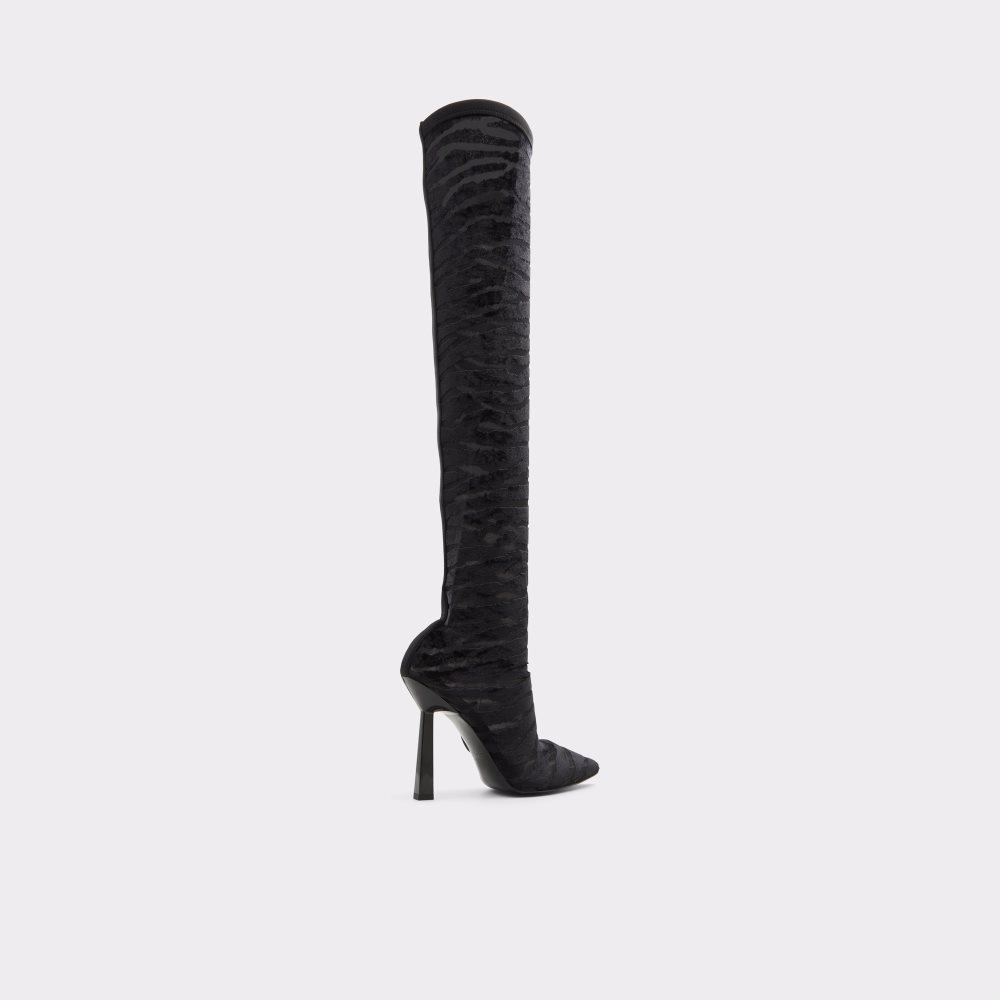 Black Aldo Vittoria Over-the-knee Tall Boots | 38FXNULPD