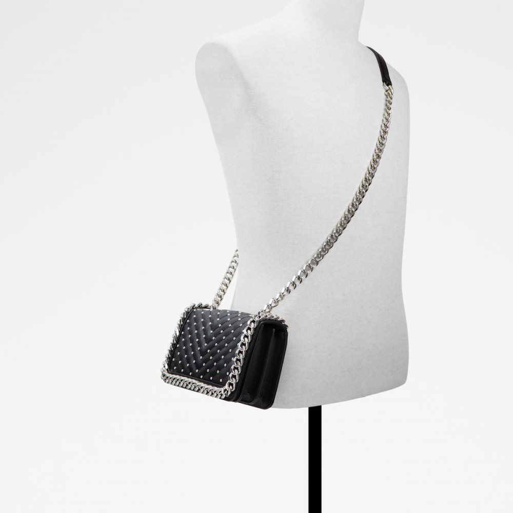 Black Aldo Waldda Clutch Bag | 15ZGQCUTW