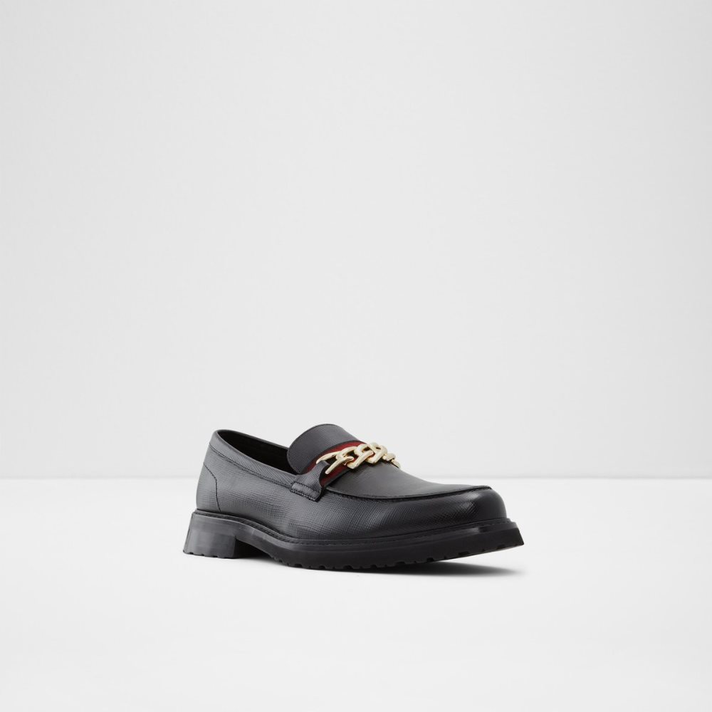 Black Aldo Weaver Loafers | 89IHTXYUQ