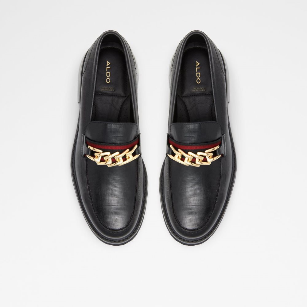 Black Aldo Weaver Loafers | 89IHTXYUQ