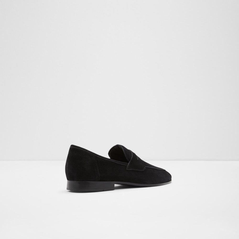 Black Aldo Welsh Loafers | 82GEKHLSC