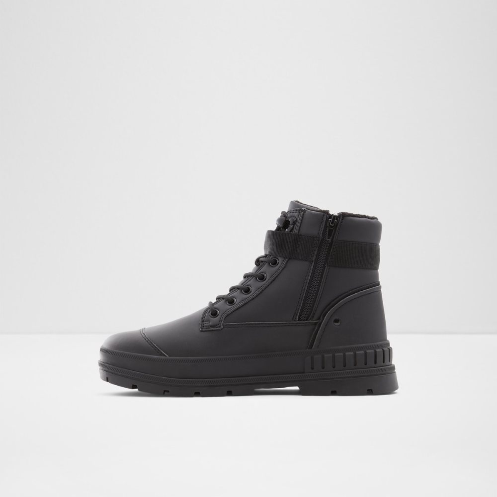 Black Aldo Yonathan-wp Lace-up - Cup Sole Lace Up Boots | 50FALPUWO