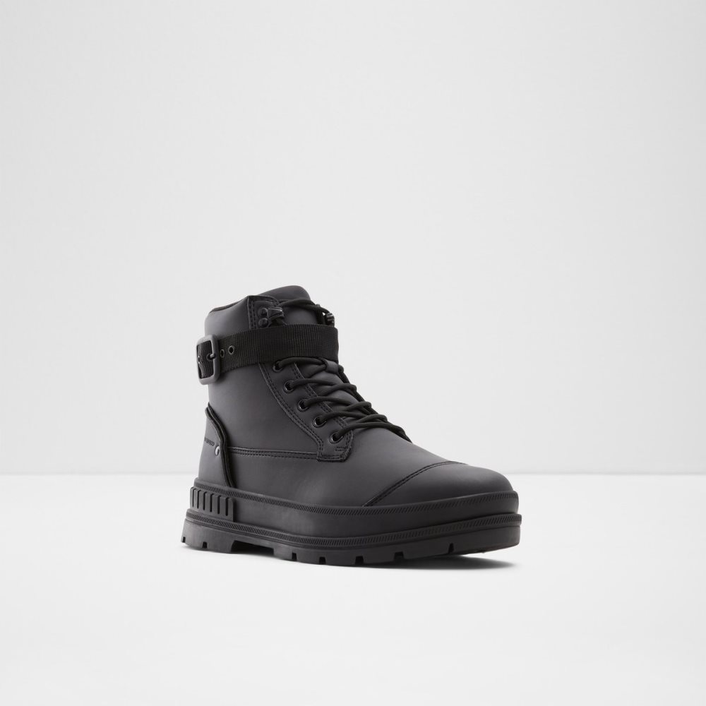 Black Aldo Yonathan-wp Lace-up - Cup Sole Lace Up Boots | 50FALPUWO