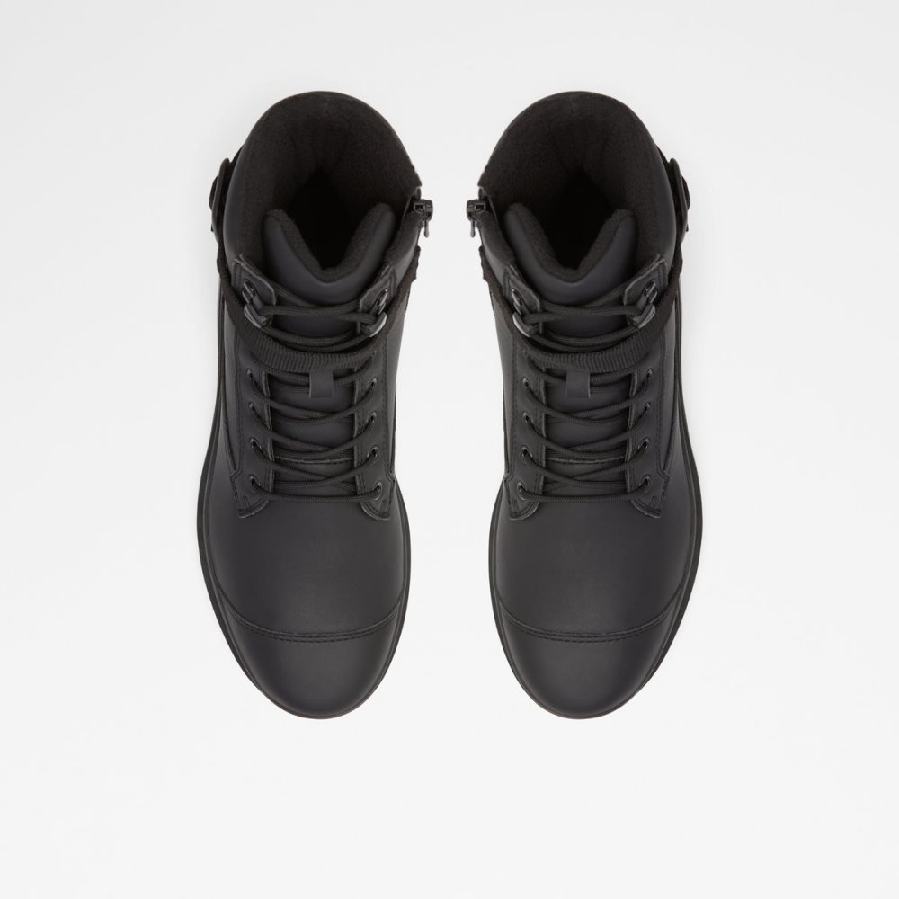 Black Aldo Yonathan-wp Lace-up - Cup Sole Lace Up Boots | 50FALPUWO