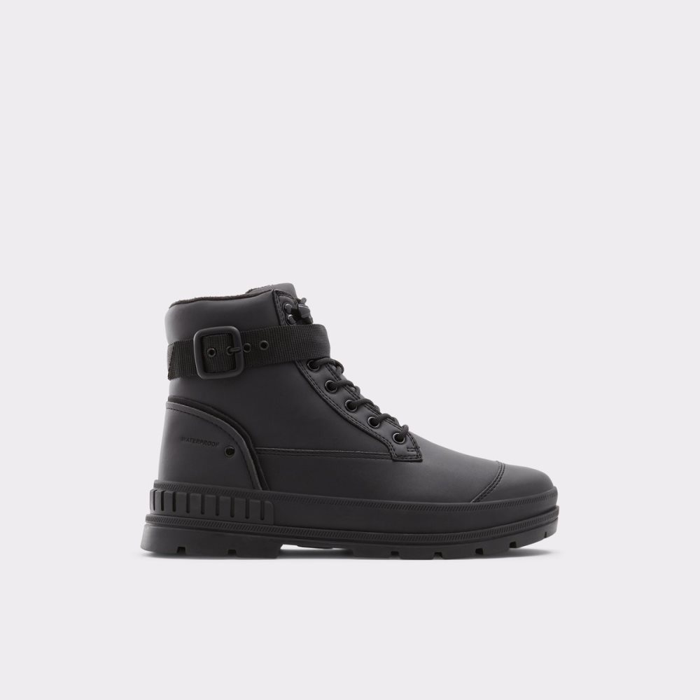 Black Aldo Yonathan-wp Lace-up - Cup Sole Lace Up Boots | 50FALPUWO