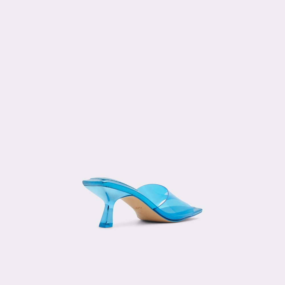 Blue Aldo Cassilia Heeled Mule - Stiletto Sandals | 74AHMKRPY