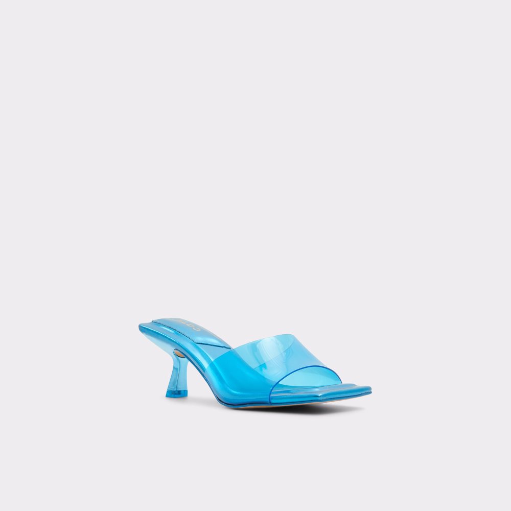 Blue Aldo Cassilia Heeled Mule - Stiletto Sandals | 74AHMKRPY