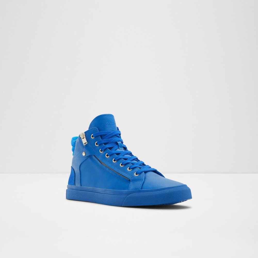 Blue Aldo Destry High Top Sneakers | 67VWSYABZ