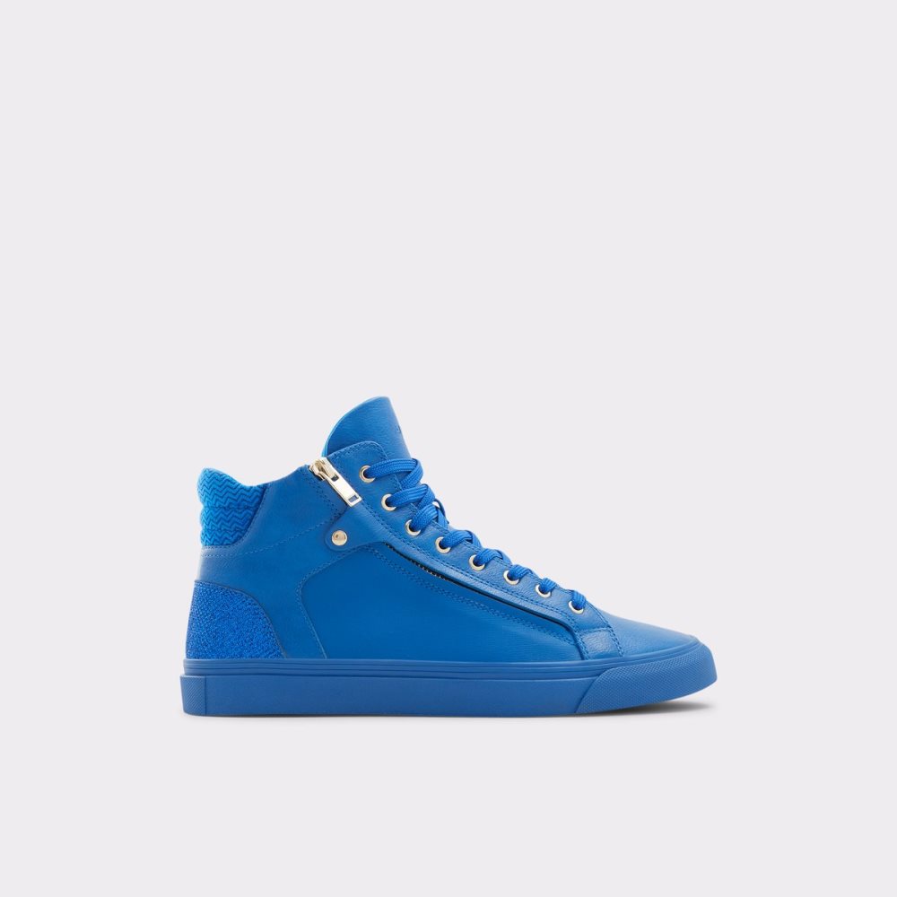 Blue Aldo Destry High Top Sneakers | 67VWSYABZ