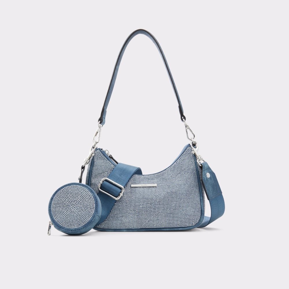 Blue Aldo Jojo Shoulder Bags | 76YOBHSUL