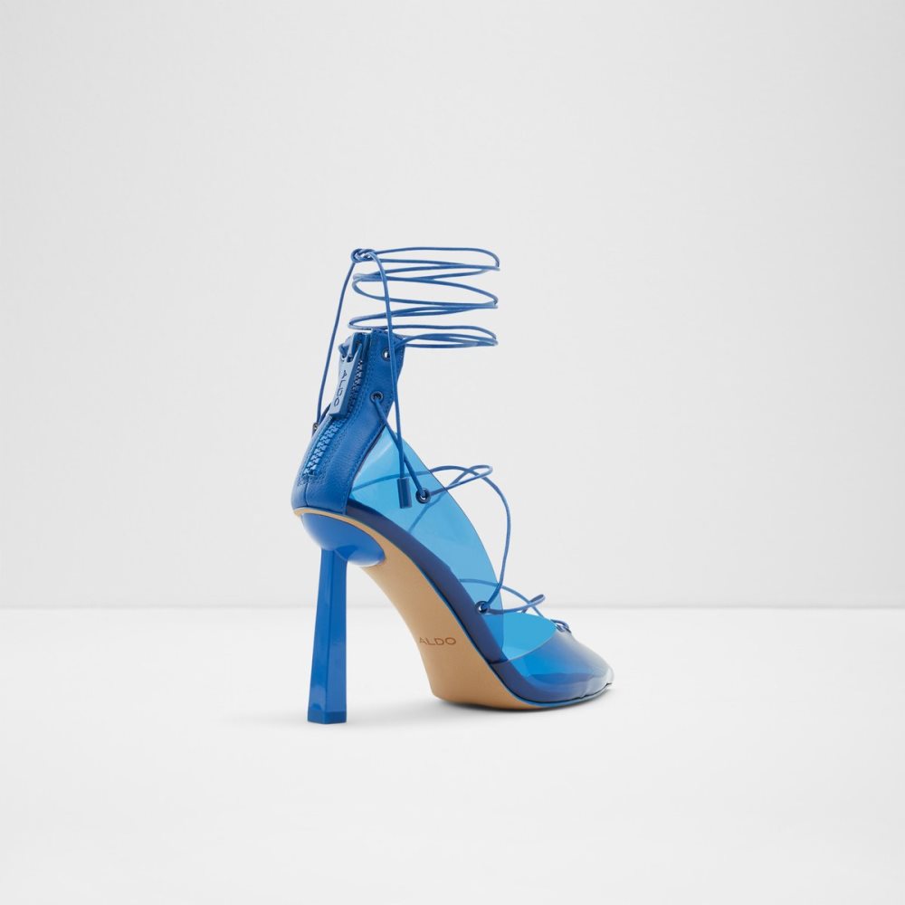 Blue Aldo Uniatha Strappy Heeled Heels | 78NIWRKLA