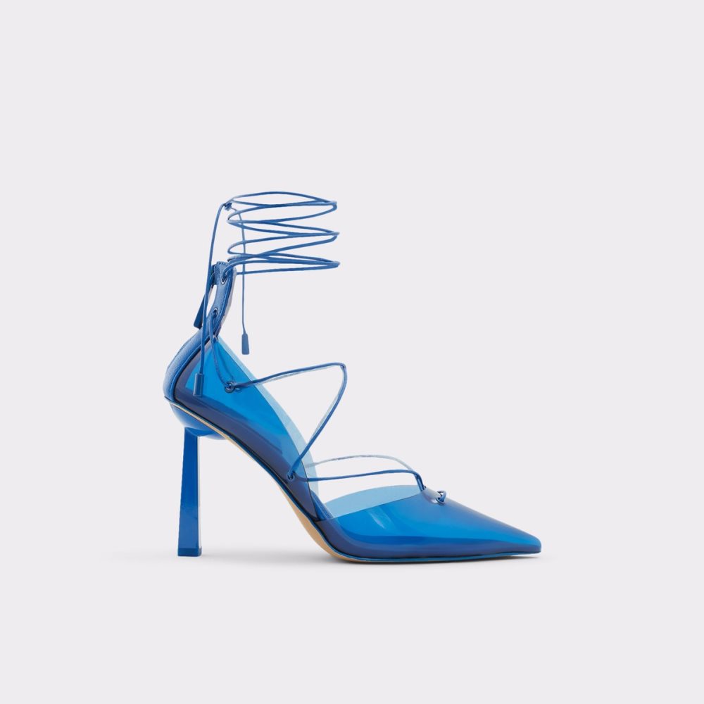 Blue Aldo Uniatha Strappy Heeled Heels | 78NIWRKLA