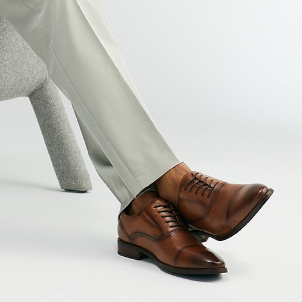 Brown Aldo Abawienflex Oxfords Shoes | 63XSOVIRW