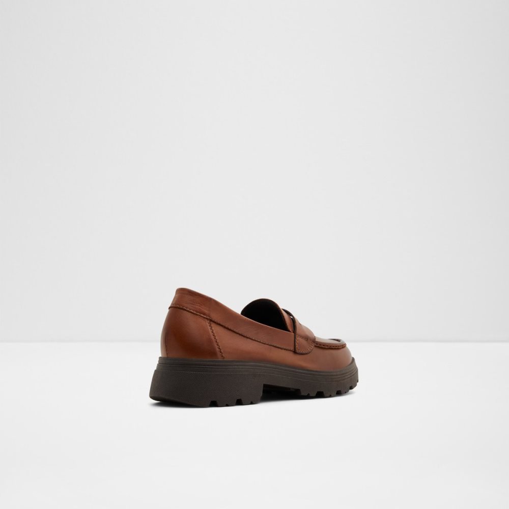 Brown Aldo Biglect - Lug Sole Mules | 67ZQBNUFP