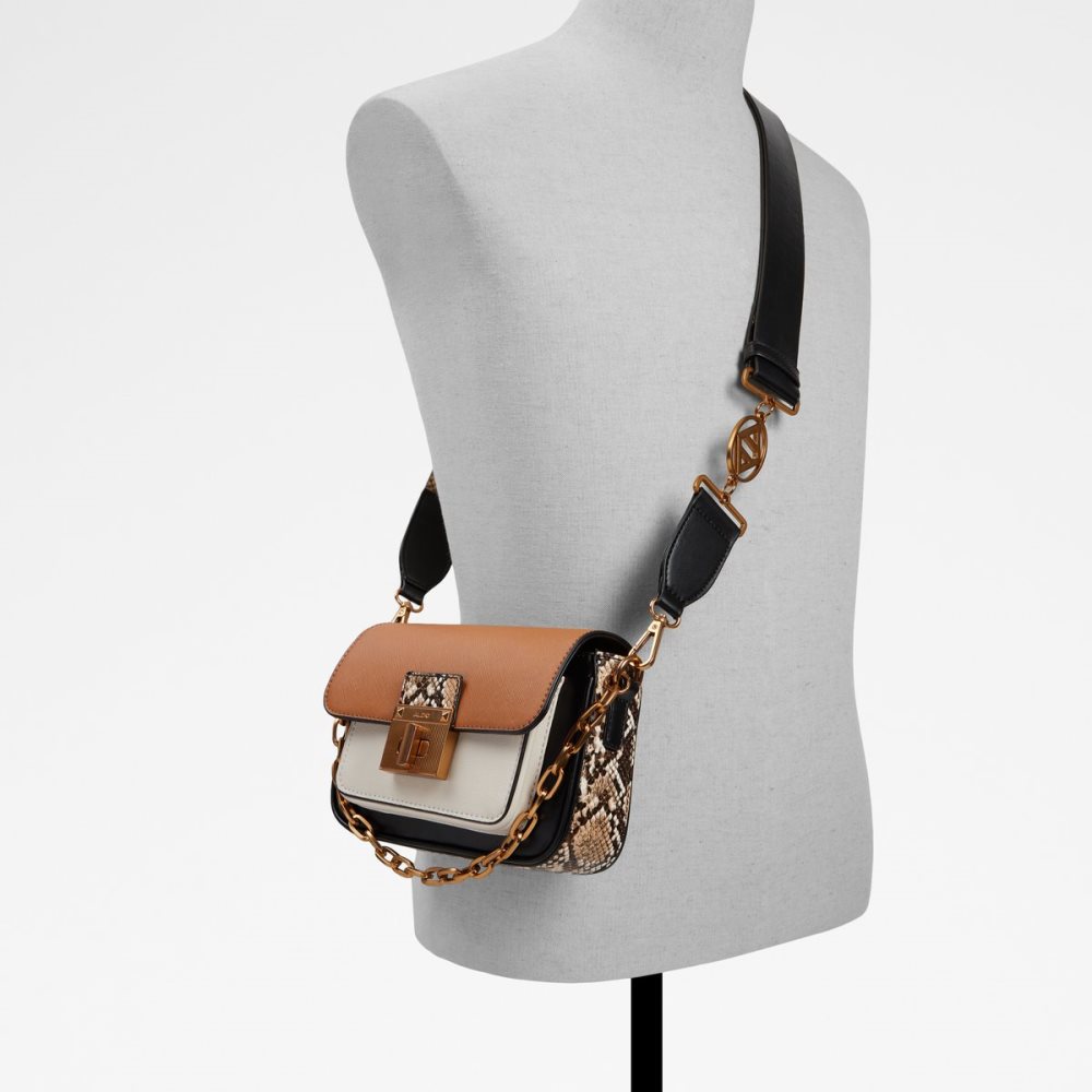 Brown Aldo Celestica Crossbody Bags | 34GYDPVJO