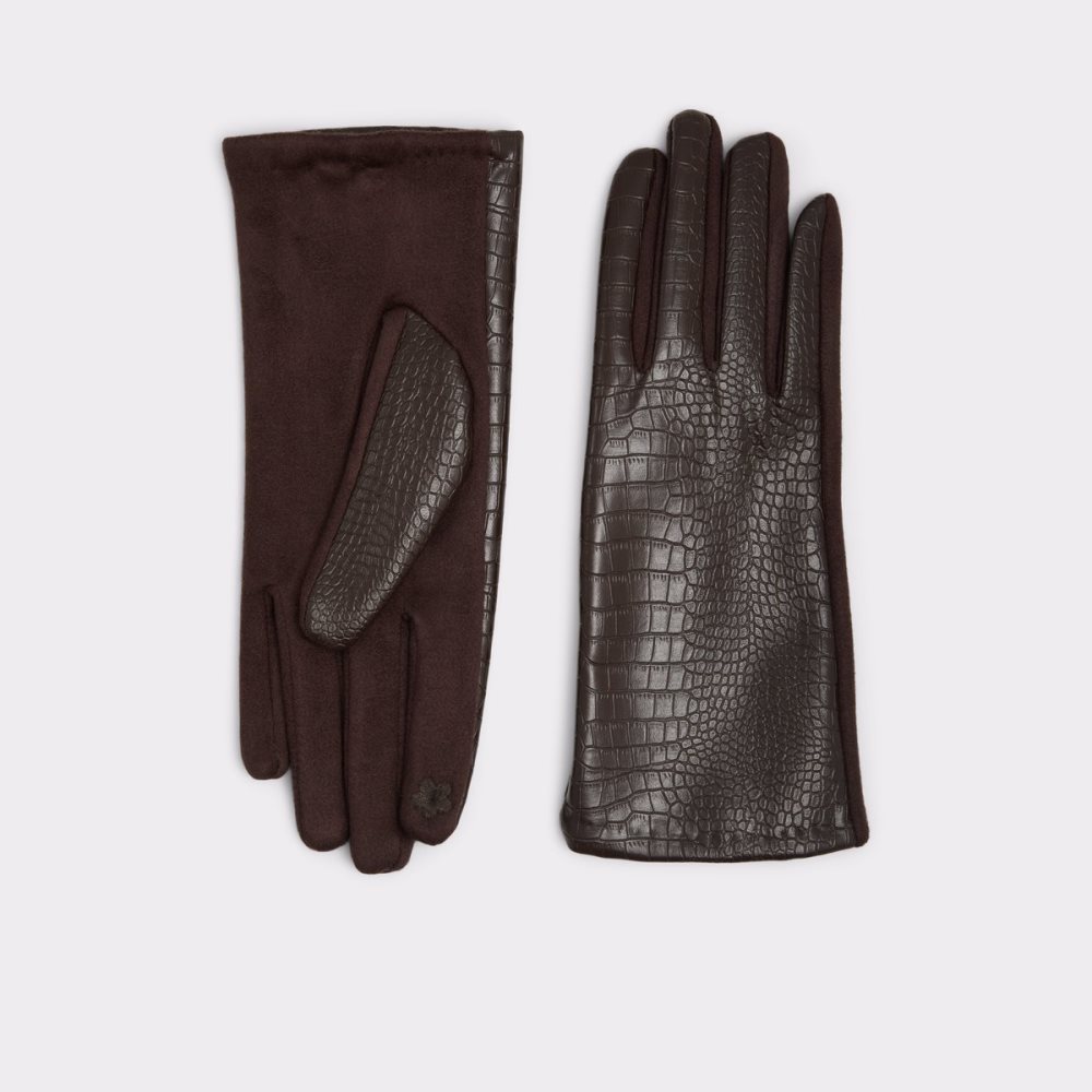 Brown Aldo Elbenanna Gloves Hats | 75QHSJWTM