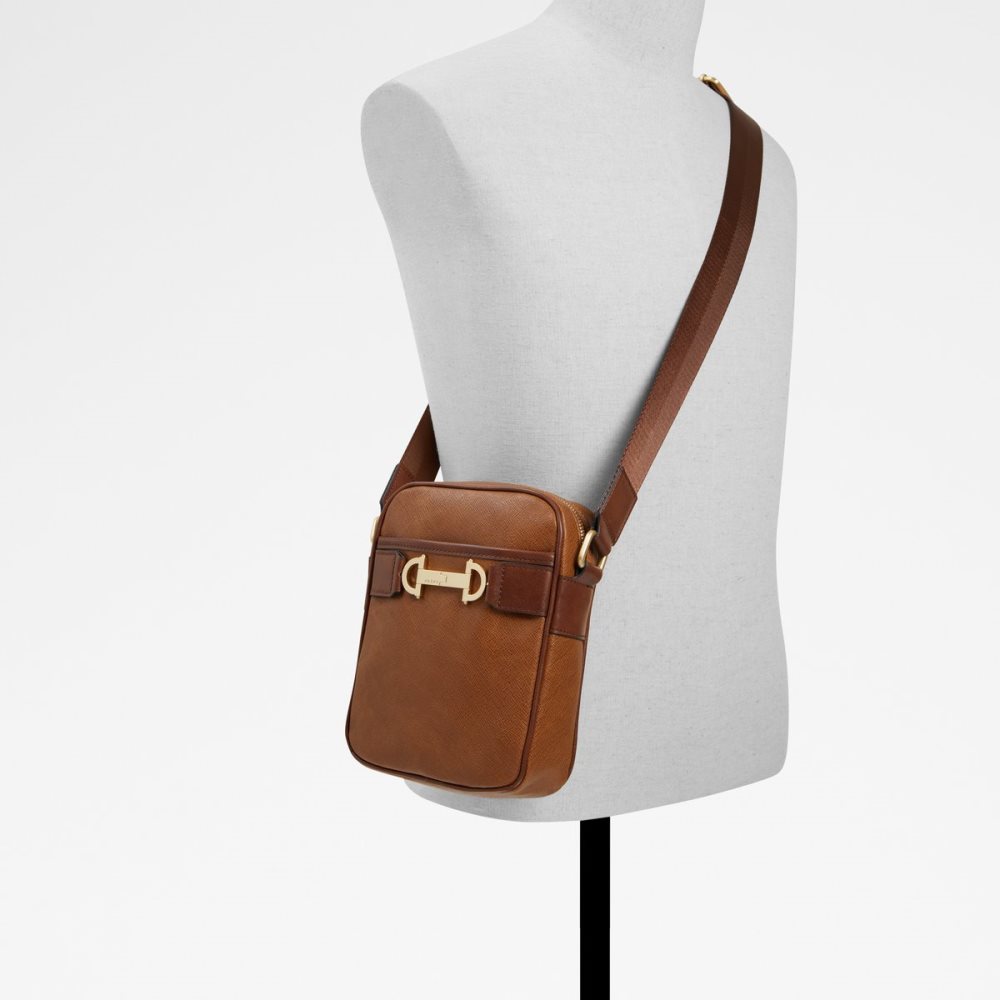 Brown Aldo Etude Crossbody Bags | 60ORZDSCJ