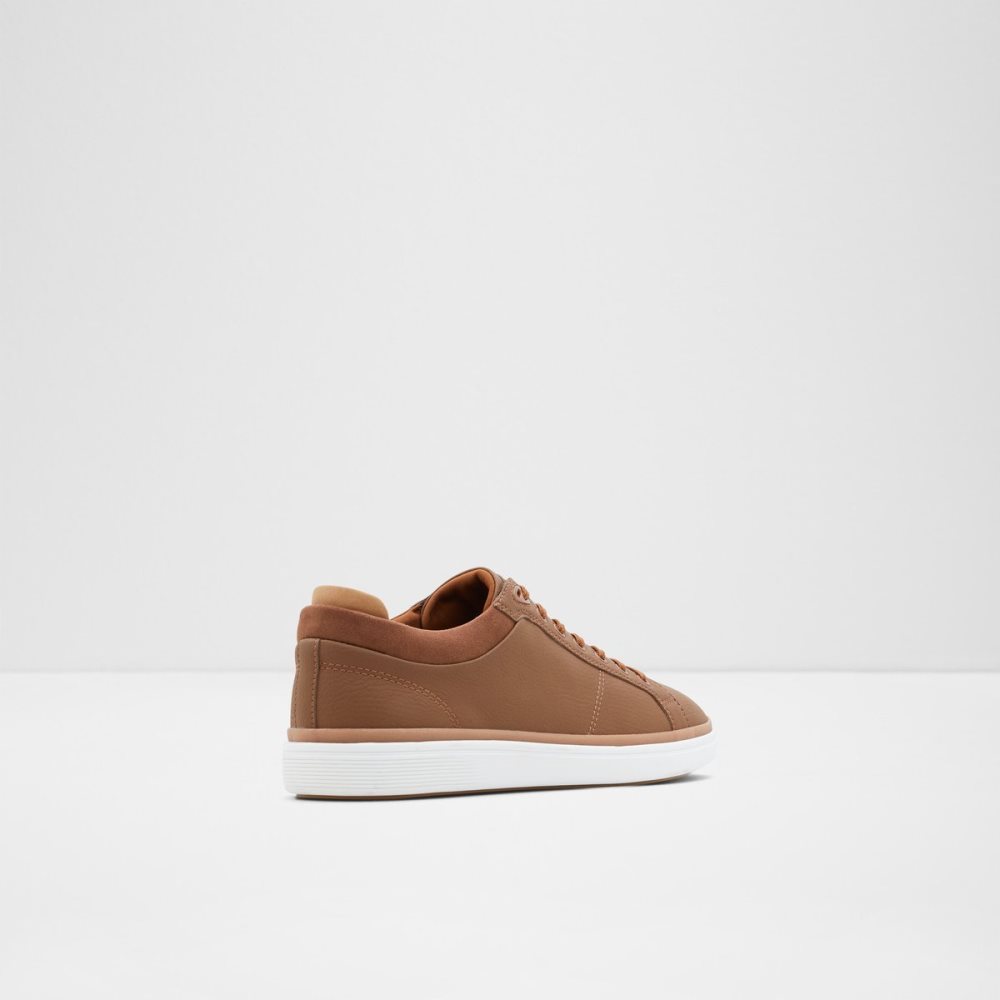 Brown Aldo Finespec Low Top - Cup Sole Sneakers | 95XOAJGDS