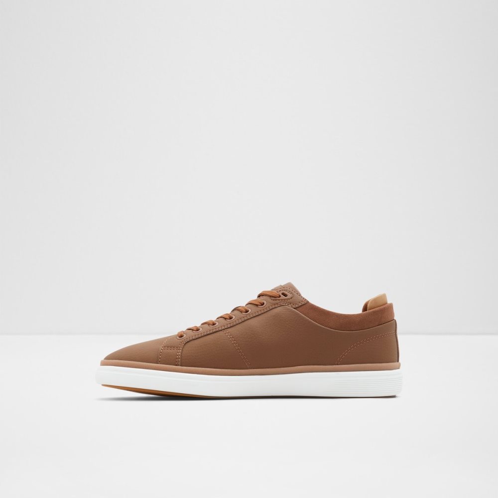 Brown Aldo Finespec Low Top - Cup Sole Sneakers | 95XOAJGDS