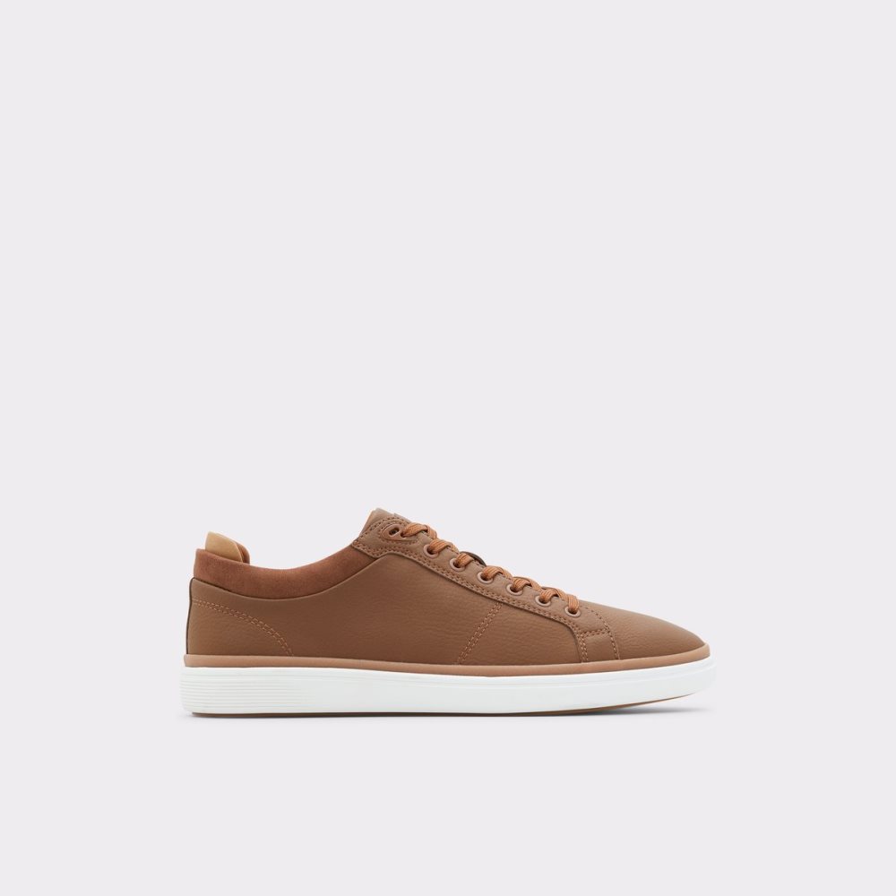 Brown Aldo Finespec Low Top - Cup Sole Sneakers | 95XOAJGDS