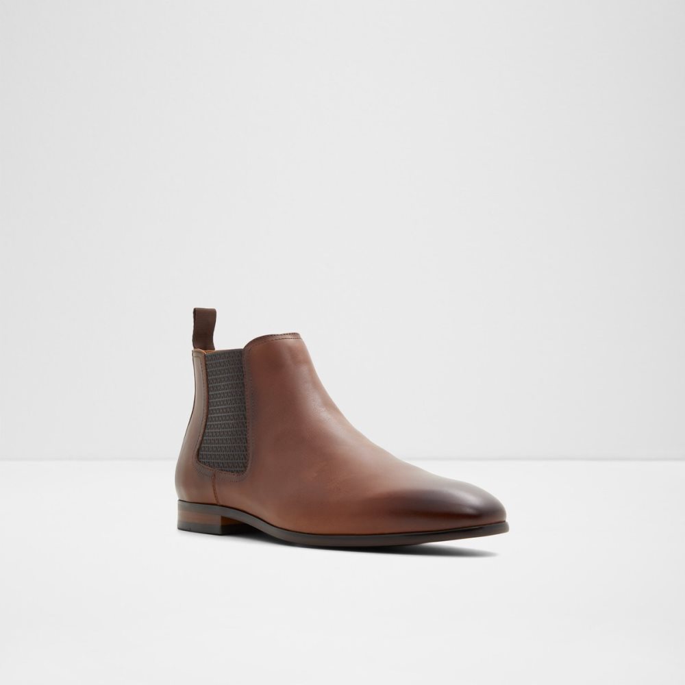 Brown Aldo Fitzgerald Chelsea Boots | 39RYXDTUG