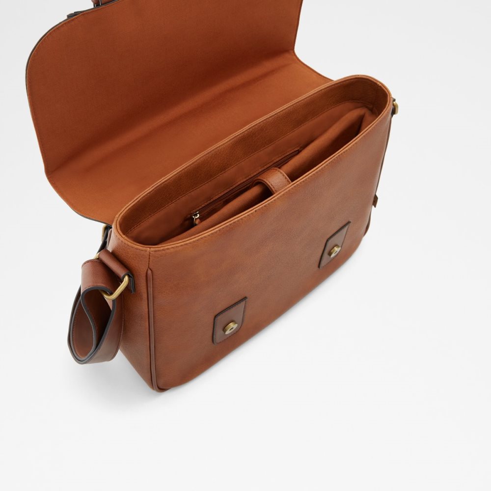 Brown Aldo Gludia Messenger Bags | 40KOWCAUF