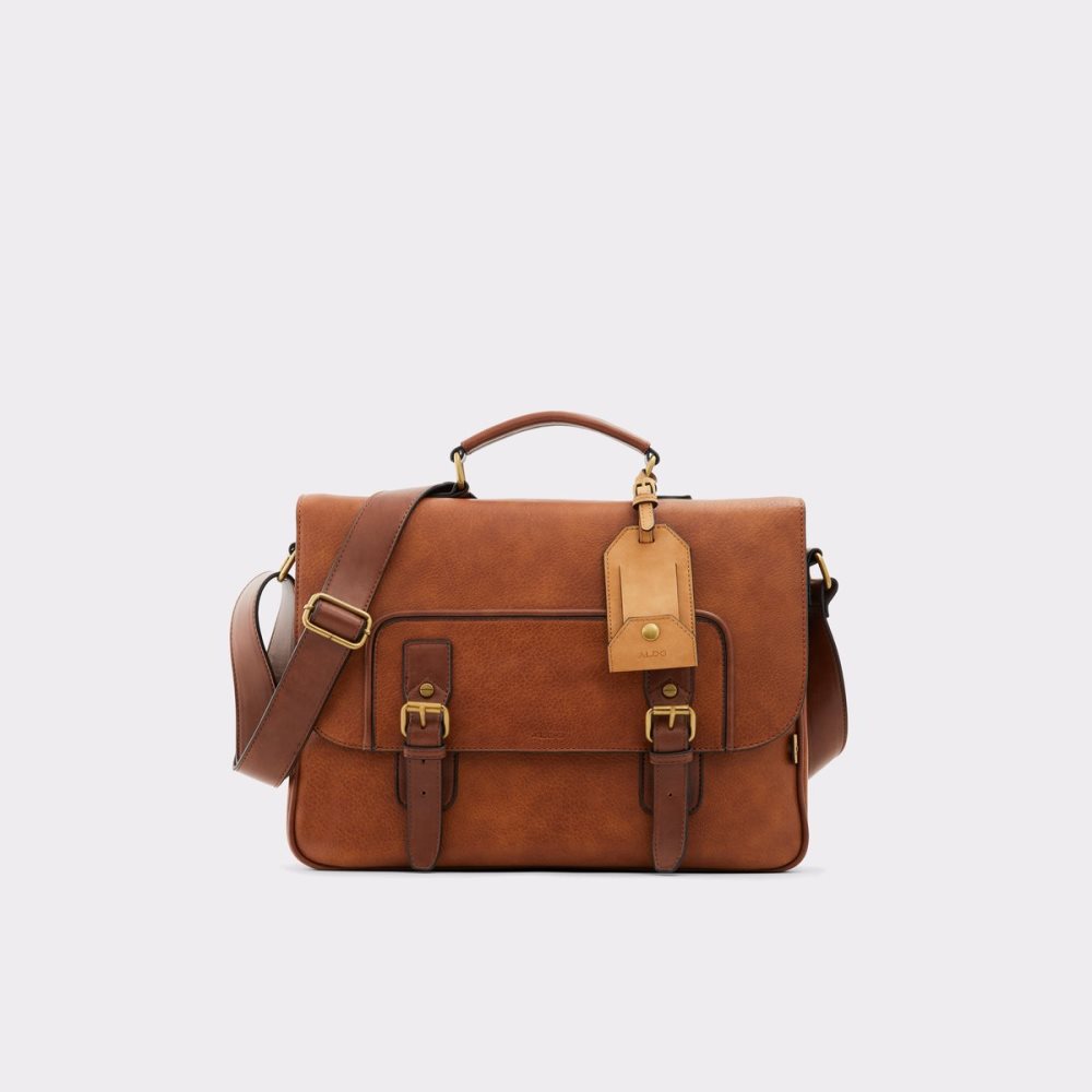 Brown Aldo Gludia Messenger Bags | 40KOWCAUF