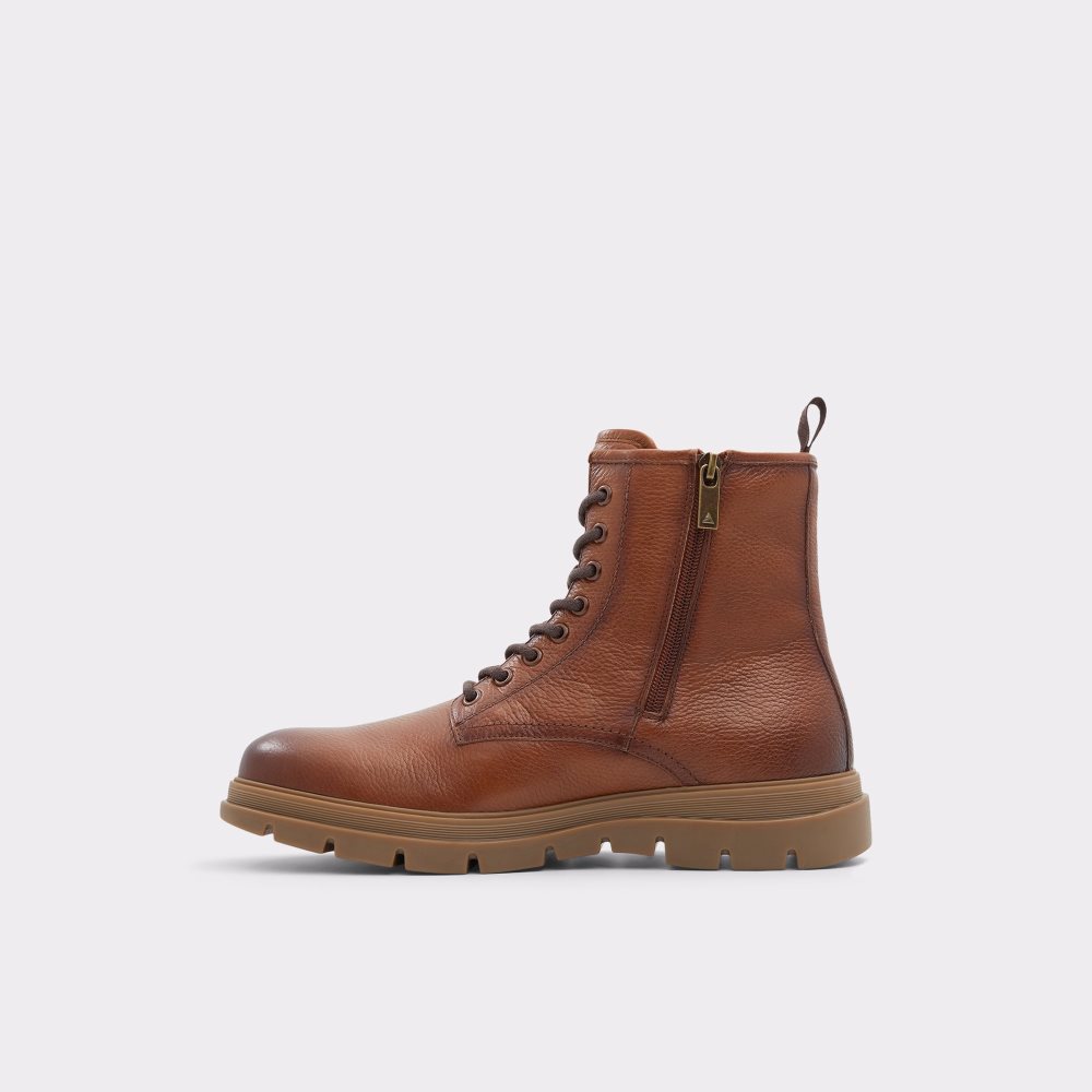 Brown Aldo Graveldiver Lace-up Lace Up Boots | 26UAVIYKM