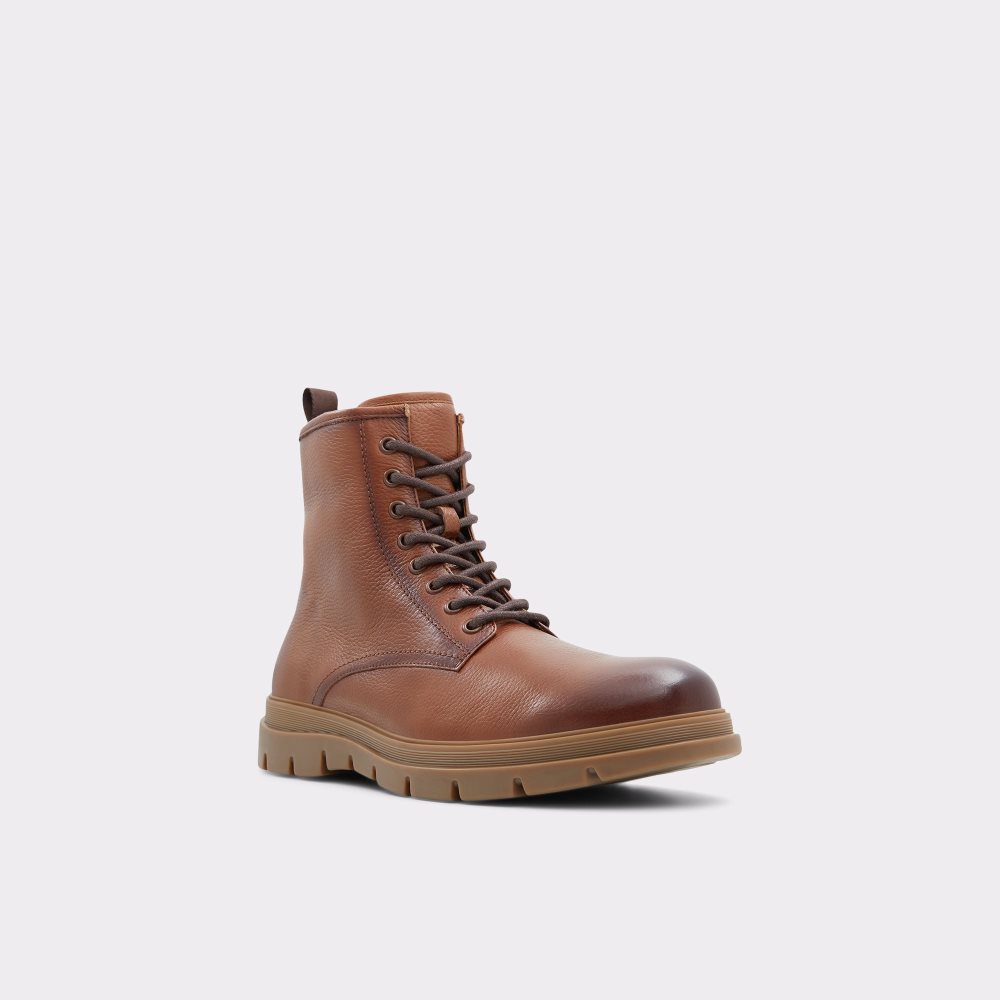 Brown Aldo Graveldiver Lace-up Lace Up Boots | 26UAVIYKM