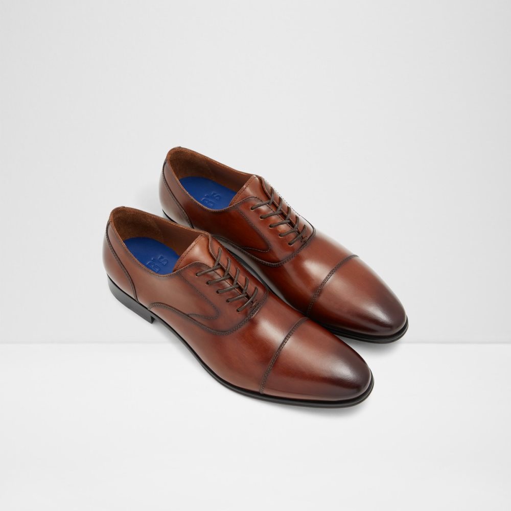 Brown Aldo Gregory-r Oxfords Shoes | 58EFXVCYQ