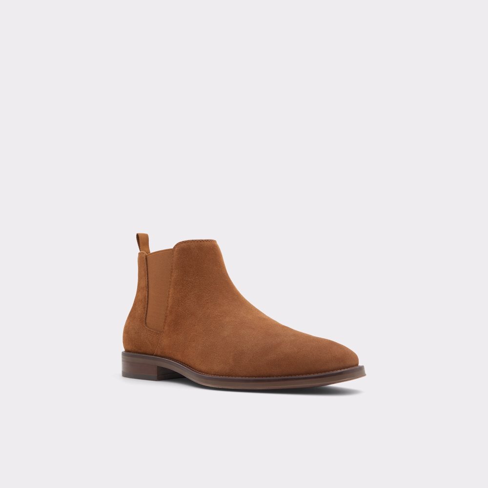 Brown Aldo Gweracien Chelsea Boots | 78ACOYRKD