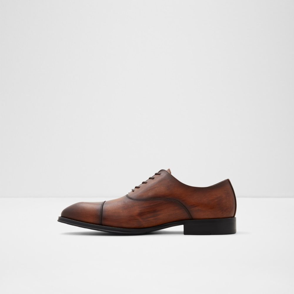 Brown Aldo Gwilawin Dress Shoes | 95WVEIAGT