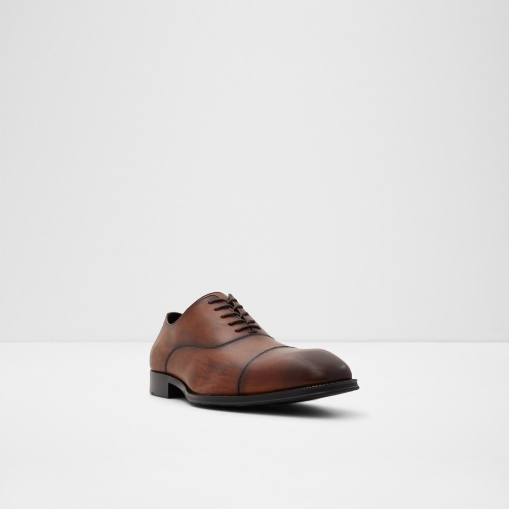 Brown Aldo Gwilawin Dress Shoes | 95WVEIAGT